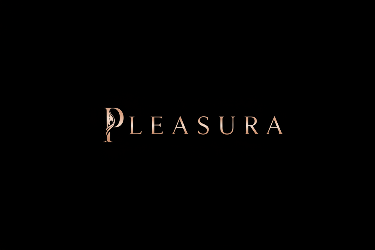 Breite zentrierte Pleasura-Hero-Grafik