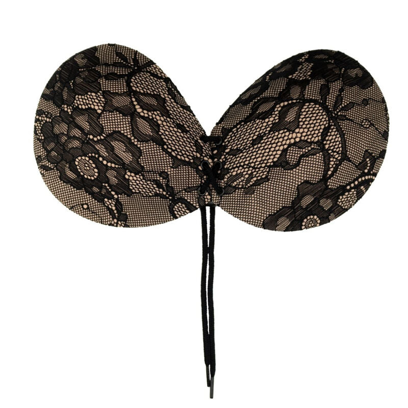 BYE-BRA Round Lace-it – Klebe-BH mit bestickten Cups, Grösse D