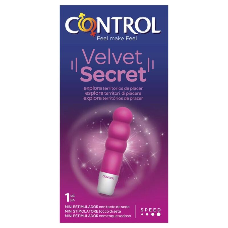 CONTROL – Mini stimulateur Secret velours