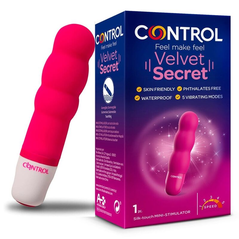 CONTROL – Mini stimulateur Secret velours