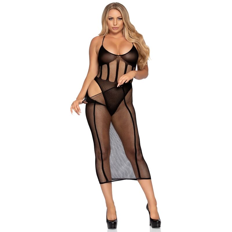 LEG AVENUE – Ensemble body et jupe taille unique