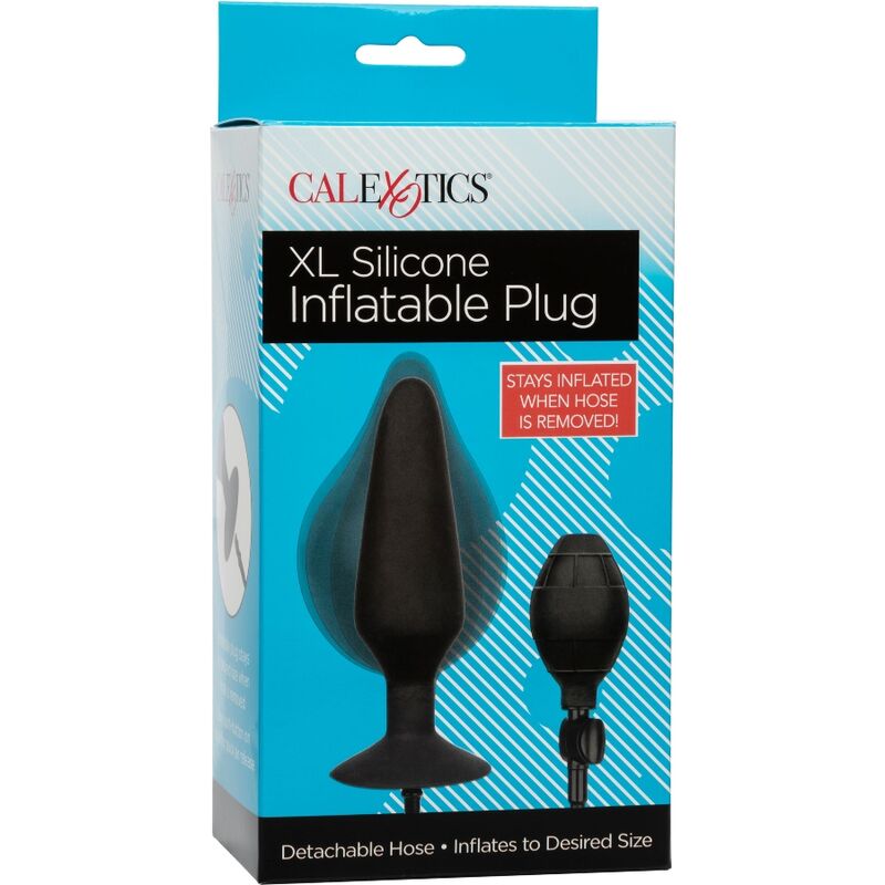 CALEXOTICS – XL Aufblasbarer Analstecker aus Silikon