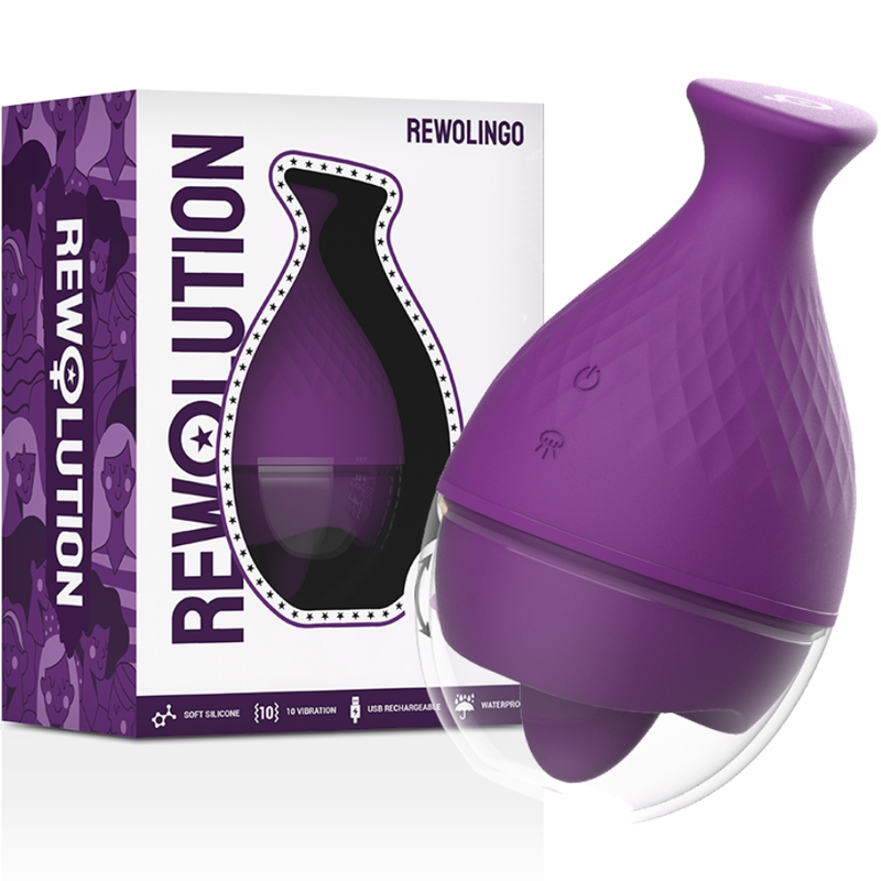REWOLUTION RewoLingo – Vibrator with tongue