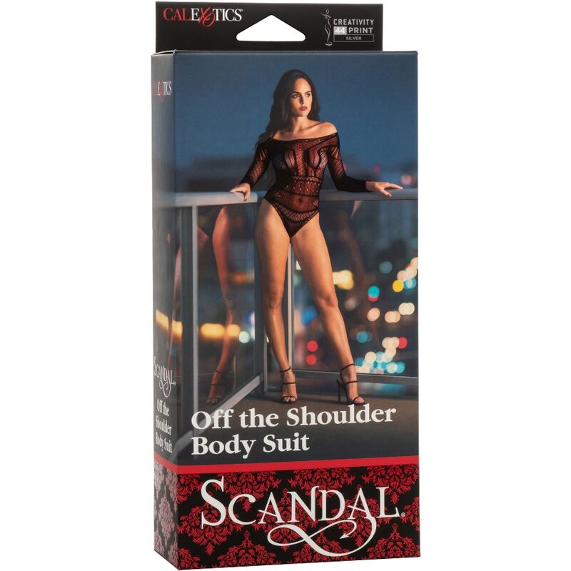 CALEXOTICS Scandal – Schulterfreier Bodysuit, Einheitsgrösse