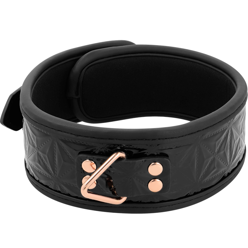 BEGME Black Edition – Premium-Halsband aus veganem Leder
