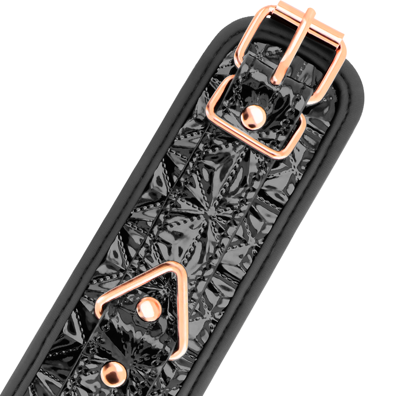 BEGME Black Edition – Premium-Knöchelmanschetten aus veganem Leder