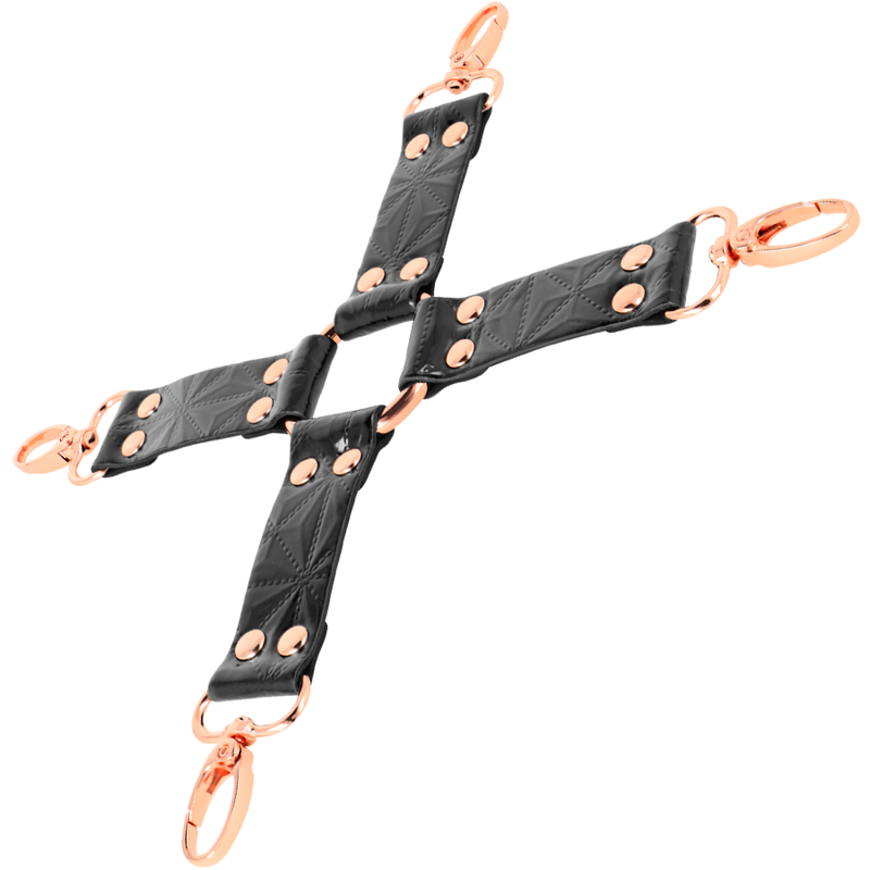 BEGME Black Edition – Hogtie-Verbindung aus veganem Leder