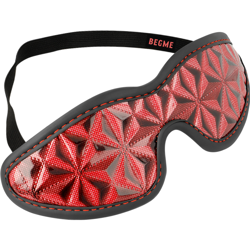 BEGME Red Edition – Premium-Blindmaske mit Neoprenfutter