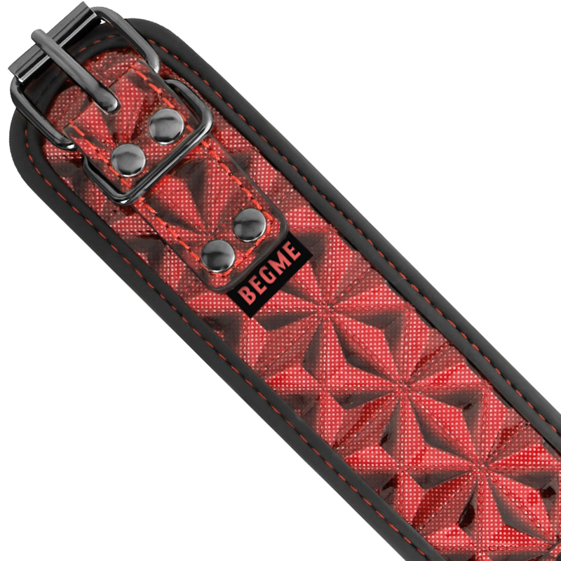 BEGME Red Edition – Halsband mit Nippelklemmen und Neoprenfutter
