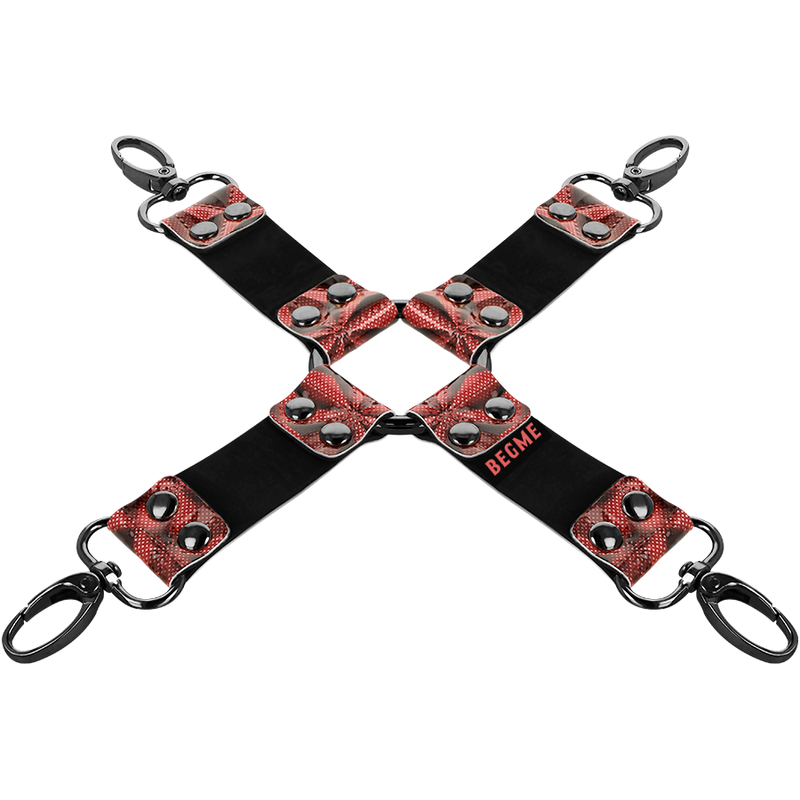 BEGME Red Edition – Hogtie-Verbindung aus veganem Leder