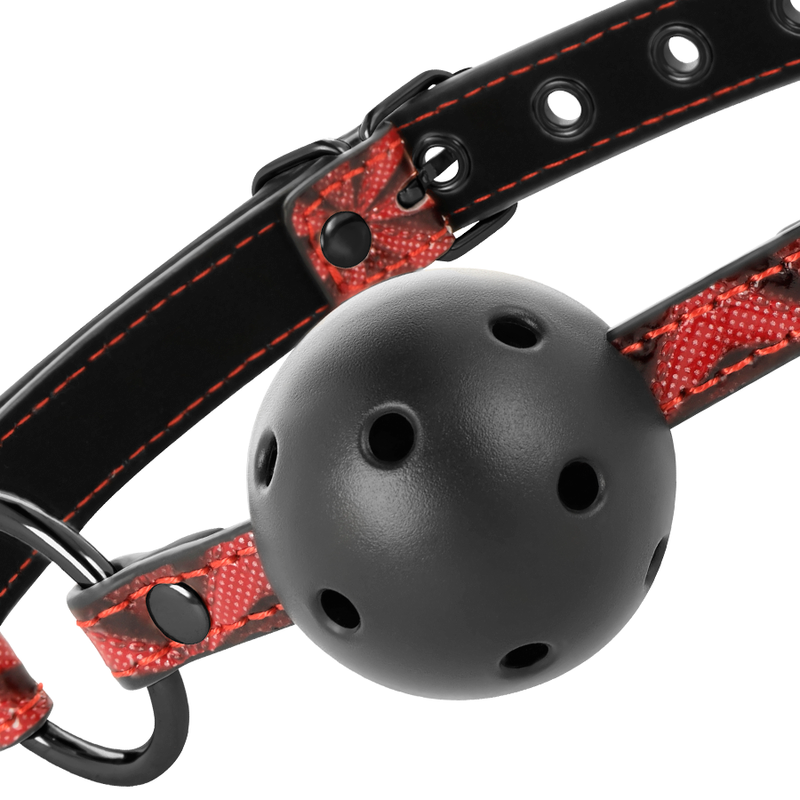 BEGME Red Edition – Ballknebel aus veganem Leder