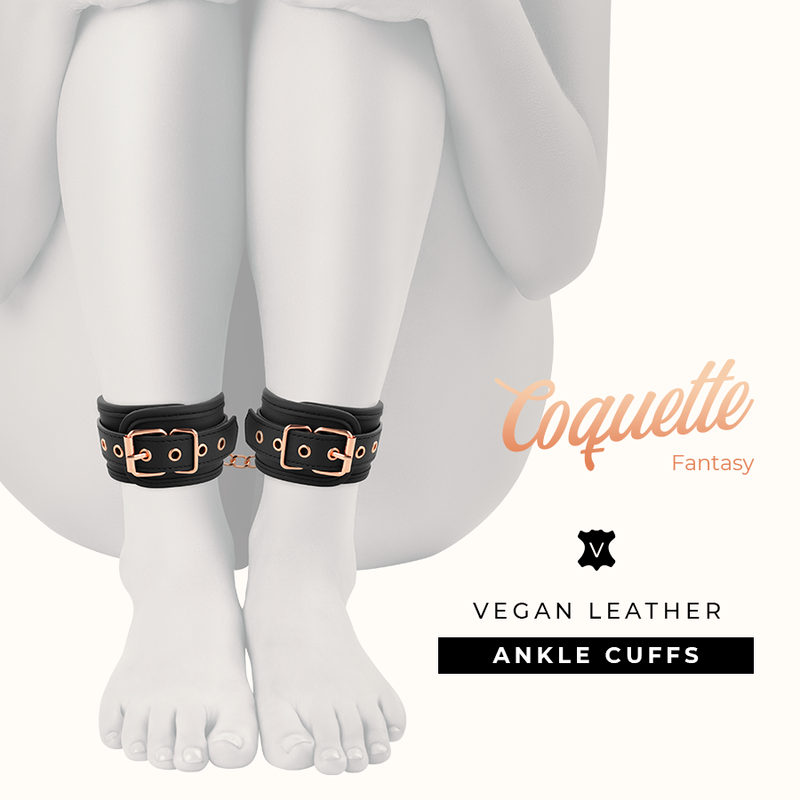 COQUETTE CHIC DESIRE FANTASY – Knöchel-Manschetten mit Neoprenfutter
