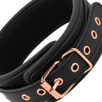 COQUETTE CHIC DESIRE FANTASY – Sklaven-Halsband mit Leine, veganes Leder