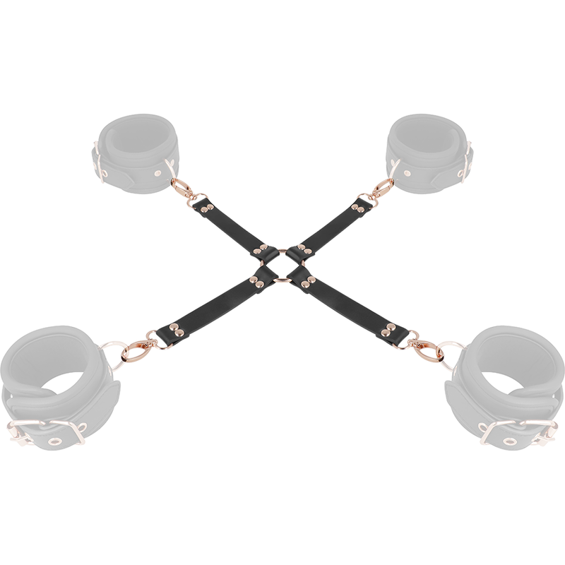 COQUETTE CHIC DESIRE FANTASY – Hogtie-Verbindung aus veganem Leder