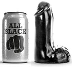 ALL BLACK – Realistischer Dildo, 13 cm