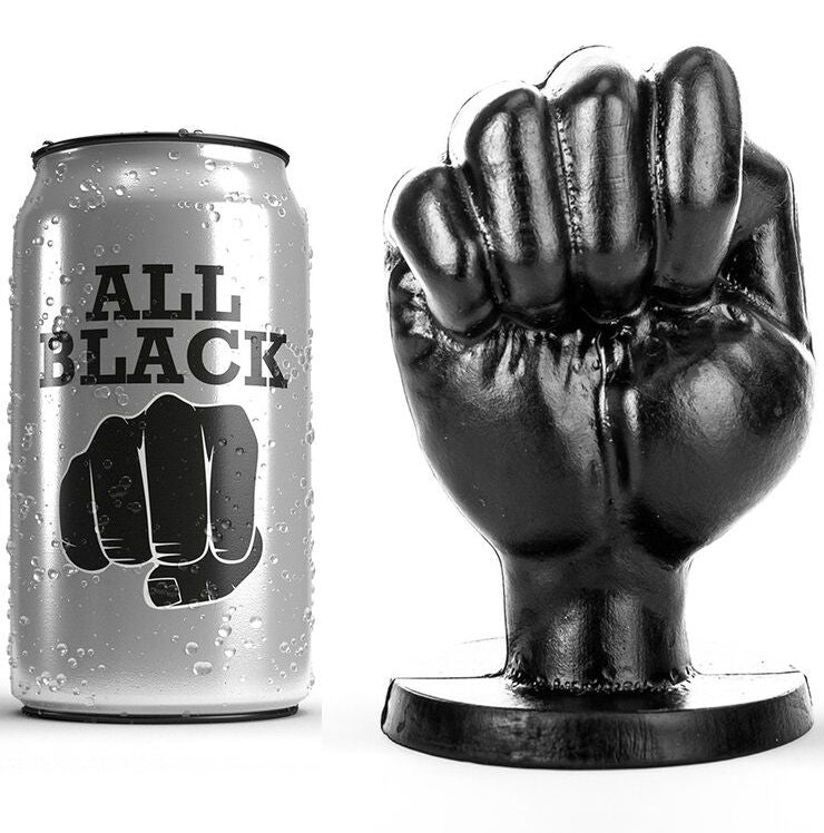 ALL BLACK – Poing 13 cm anal