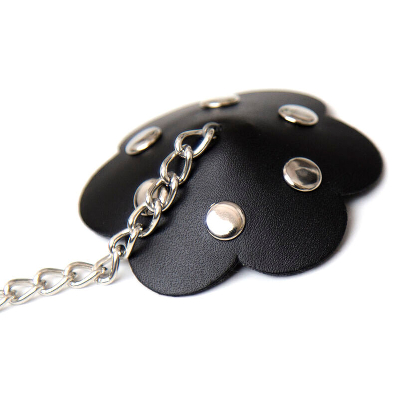 OHMAMA FETISH – PETAL NIPPLE SHIELD WITH CHAIN