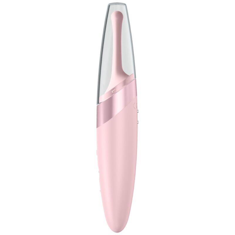 SATISFYER – VIBRATORE TWIRLING DELIGHT CLIT TIP ROSA