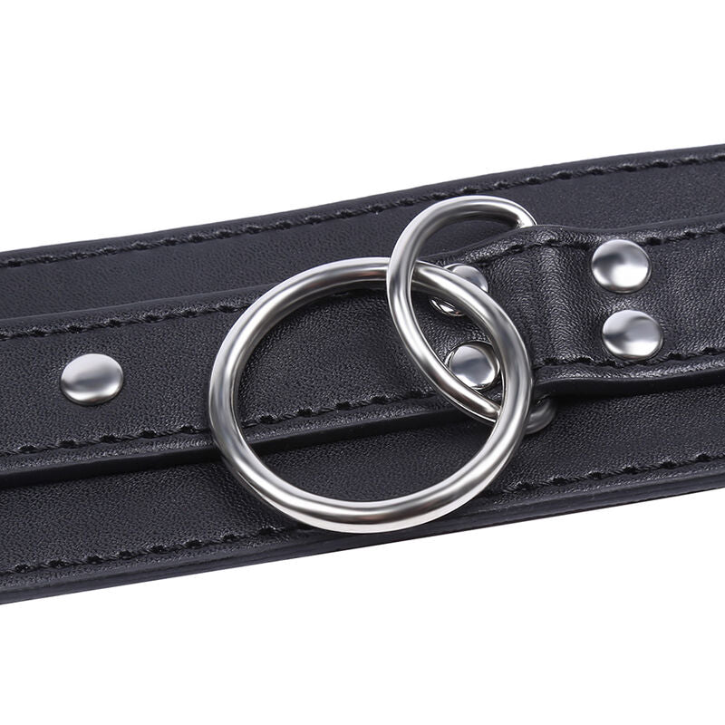 OHMAMA Fetish – Handgelenkfesseln mit O-Ring-Verschluss