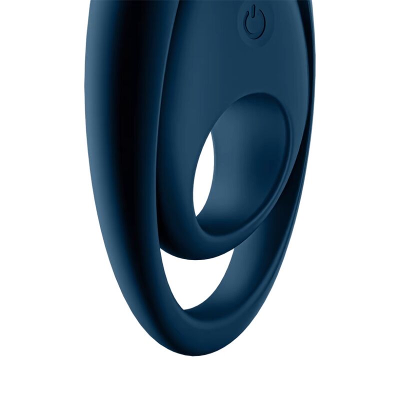 SATISFYER Glorious Duo – Penisring-Vibrator, blau