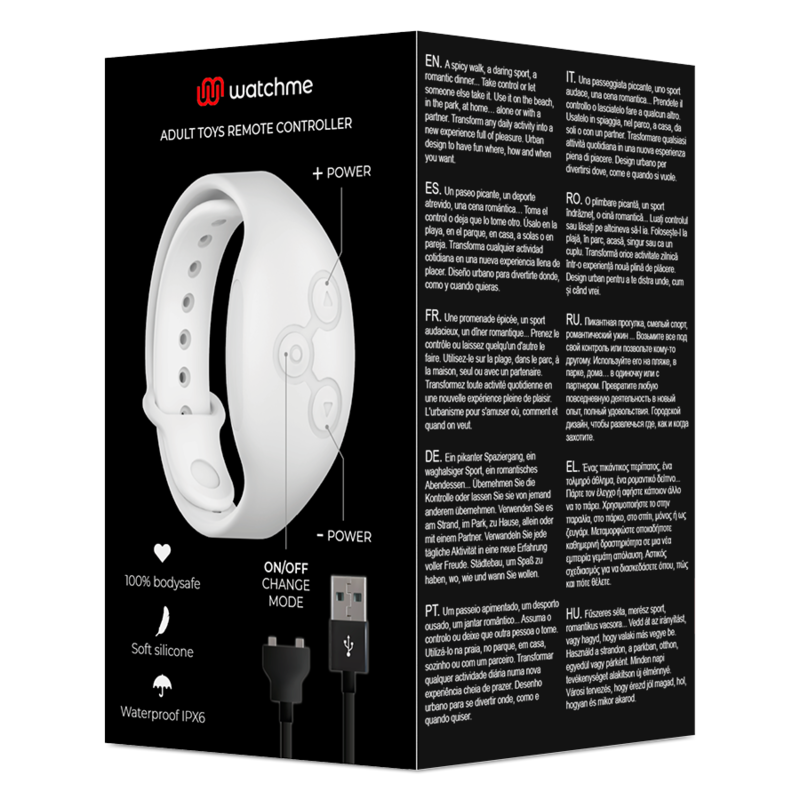 WATCHME – Wireless technology watch Jet black and copper