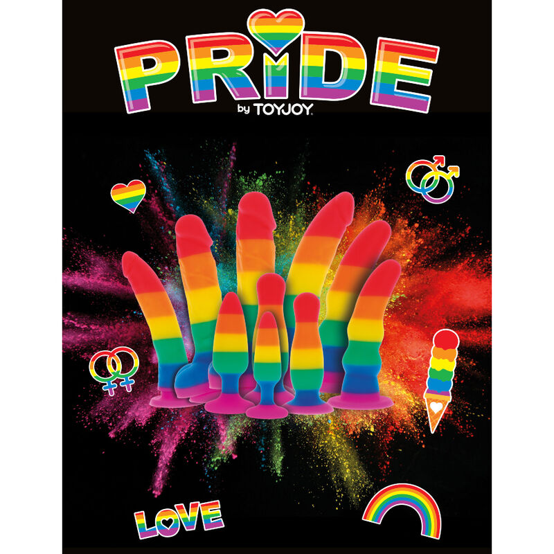 PRIDE – GODE DRAPEAU LGBT VAGUE 17 CM