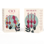 CICI BEAUTY – PREMIUM SILICONE 3 PERLES DE KEGEL VIBRANTES TÉLÉCOMMANDE