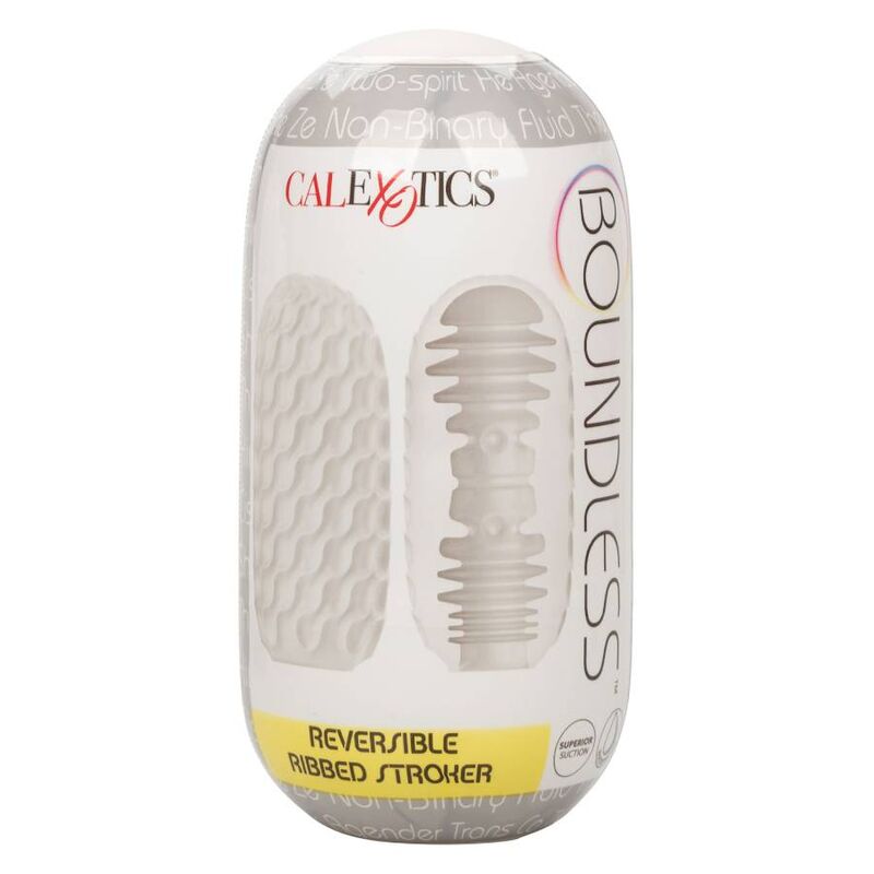 CALEXOTICS – STROKER CÔTELÉ RÉVERSIBLE