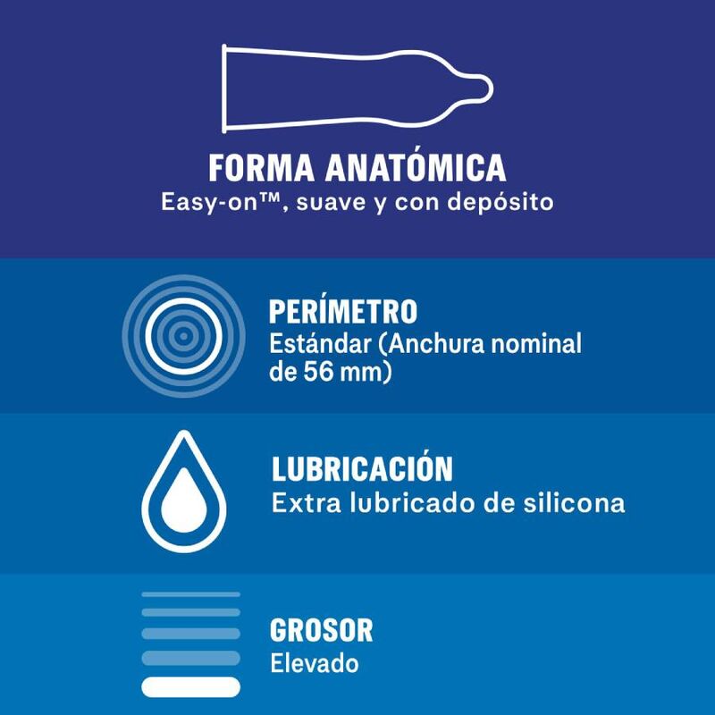 DUREX – Extra séguro 12 unités