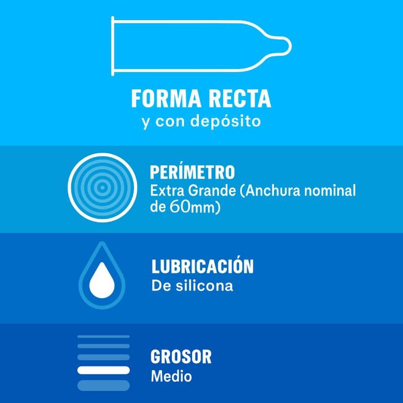 DUREX Natural XL – Kondome, 12 Stück