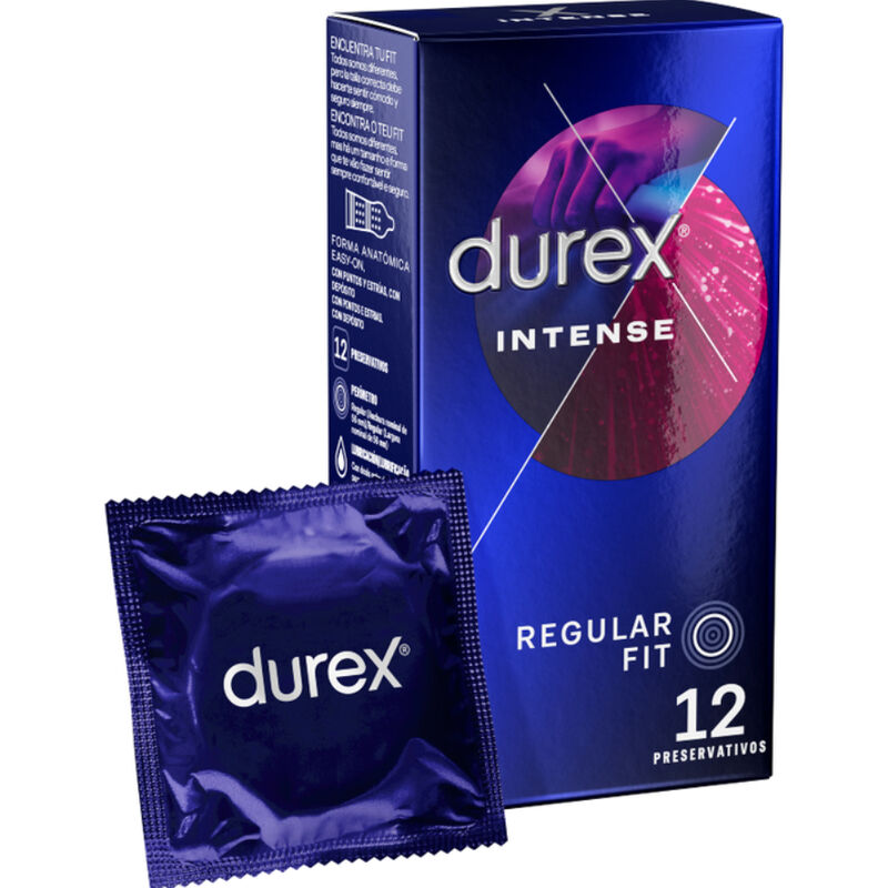 DUREX Intense Orgasmic – Kondome, 12 Stück