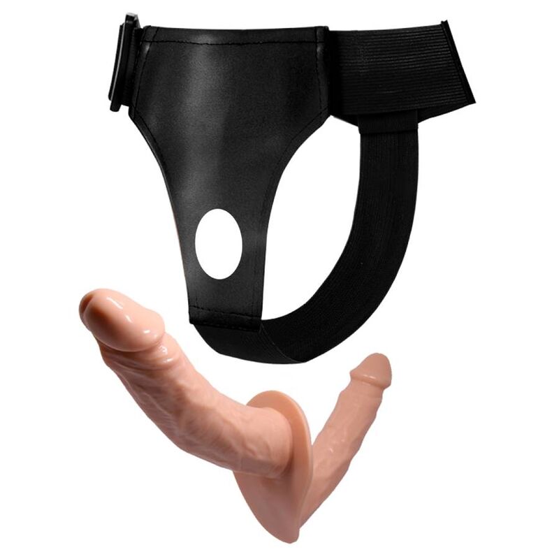 BAILE – Doppeldildo mit verstellbarem Harness