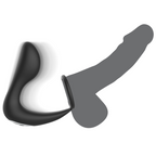 BLACK&SILVER – REMOTE CONTROL ANAL MASSAGER RECHARGEABLE SILICONE BLACK