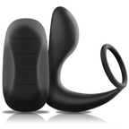 BLACK&SILVER – REMOTE CONTROL ANAL MASSAGER RECHARGEABLE SILICONE BLACK