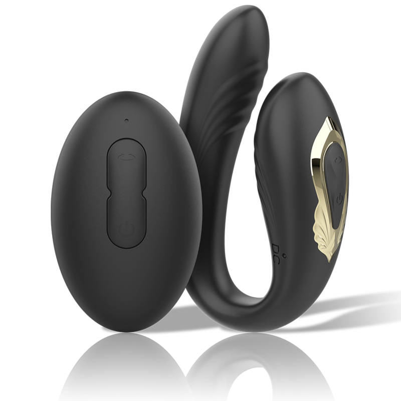 Ibiza Wave – Doppio vibratore rotante con telecomando