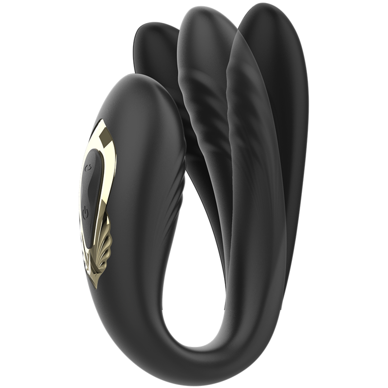 Ibiza Wave – Doppio vibratore rotante con telecomando