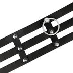 COQUETTE CHIC DESIRE – Fetish style vegan leather choker