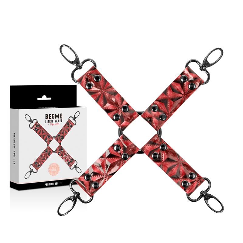 BEGME Red Edition – Hogtie-Verbindung aus veganem Leder