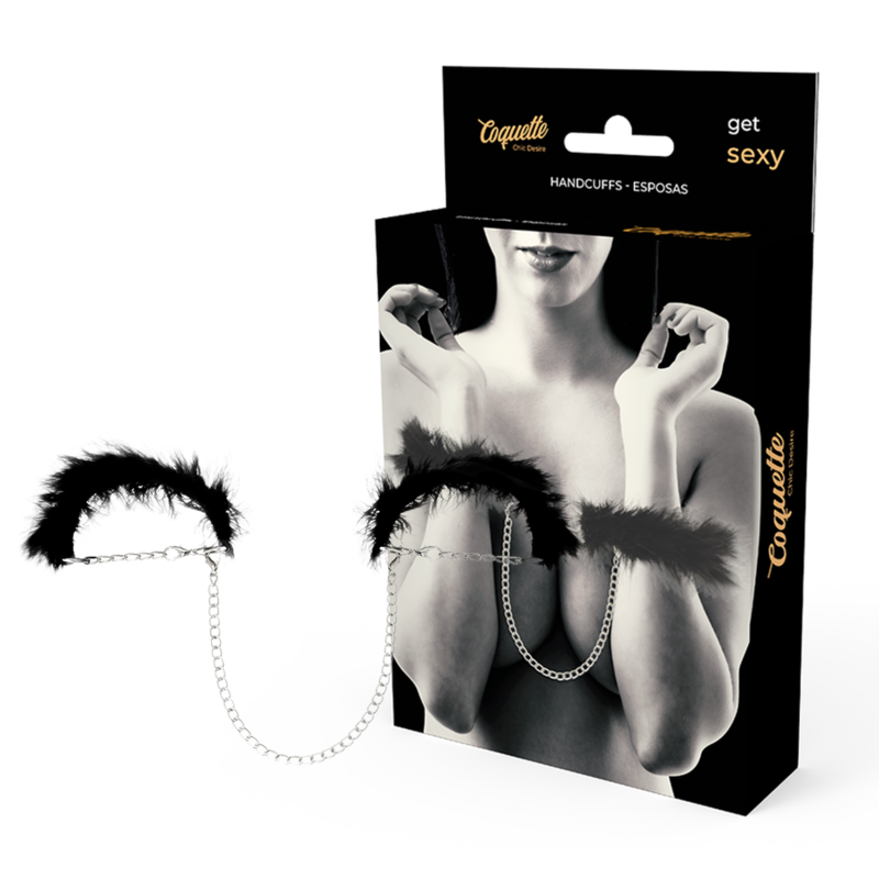 COQUETTE CHIC DESIRE – Fetish Deluxe-Handschellen aus Metall