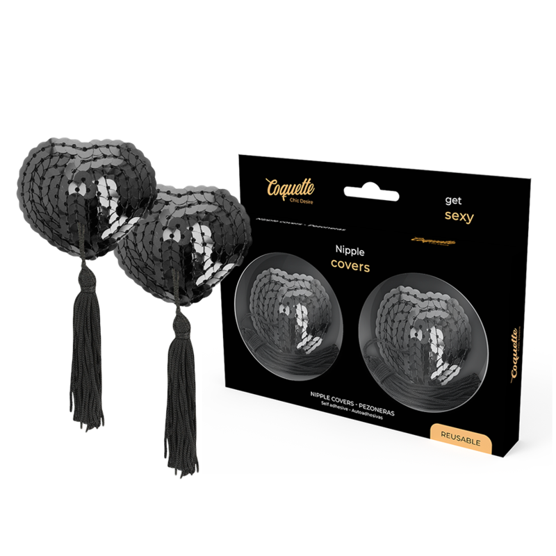 COQUETTE CHIC DESIRE – Nipple covers black