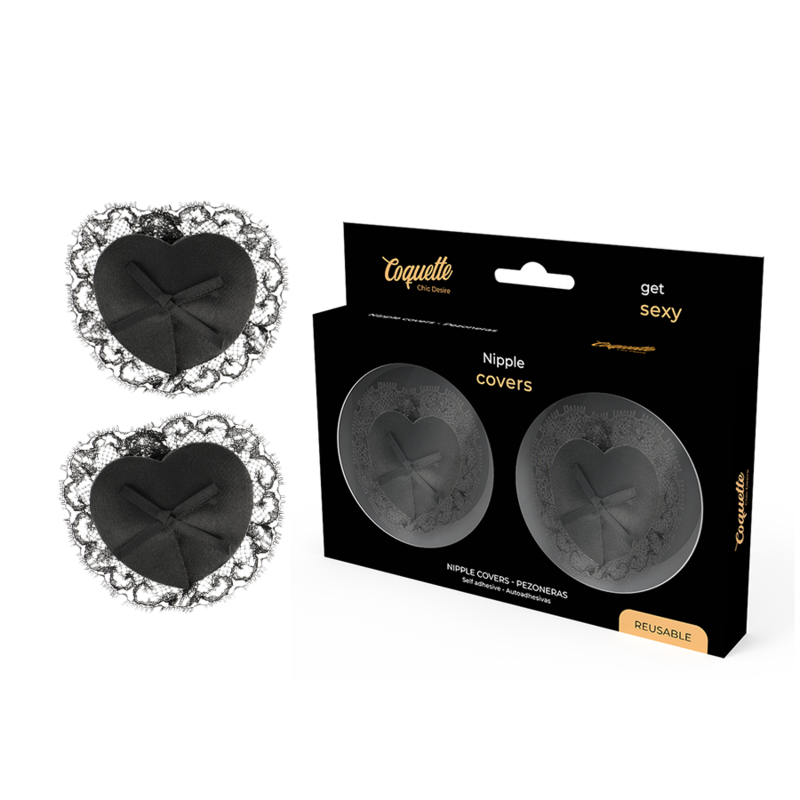 COQUETTE CHIC DESIRE – Nipple covers lace black