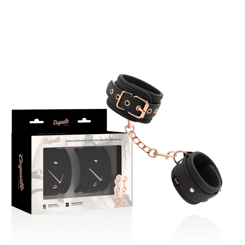 COQUETTE CHIC DESIRE FANTASY – Knöchel-Manschetten mit Neoprenfutter