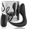 BLACK&SILVER – REMOTE CONTROL ANAL MASSAGER RECHARGEABLE SILICONE BLACK
