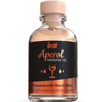 INTT MASSAGE & ORAL SEX – GEL DA MASSAGGIO APEROL EFFETTO CALORE INTENSO