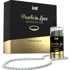 INTT MASSAGE & ORAL SEX – PEARLS IN LOVE WITH PEARL NECKLACE AND SILICONE GEL