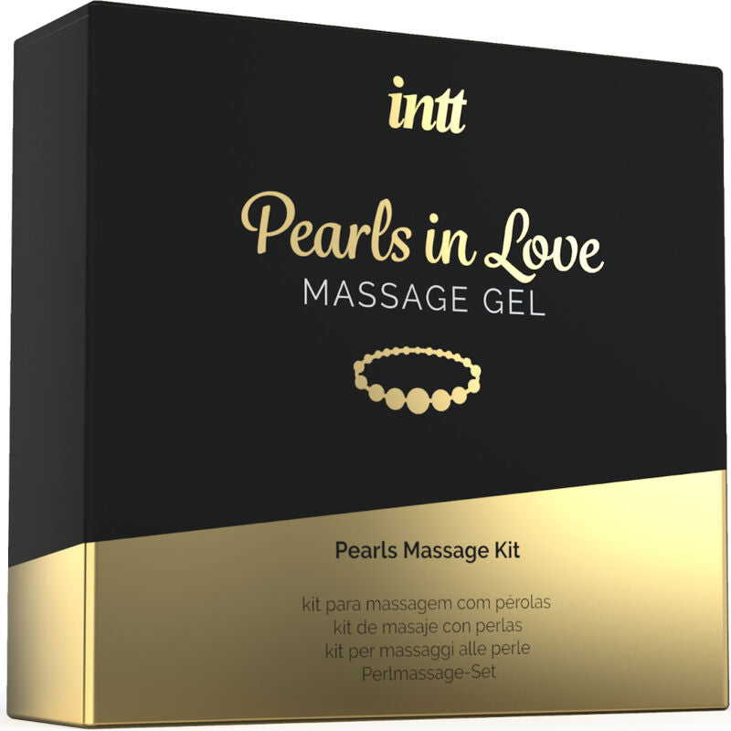 INTT MASSAGE & ORAL SEX – PEARLS IN LOVE WITH PEARL NECKLACE AND SILICONE GEL