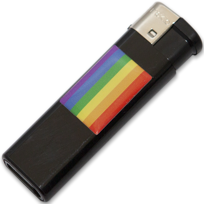 PRIDE – BRIQUET AVEC DRAPEAU LGBT