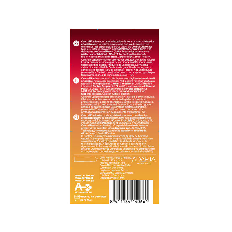 CONTROL Fusion – Préservatifs, lot de 12