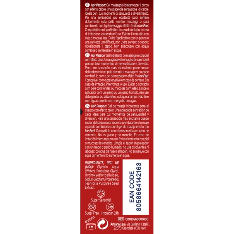 CONTROL – Hot Passion 3in1 Gleitgel mit Wärmeeffekt, 200 ml