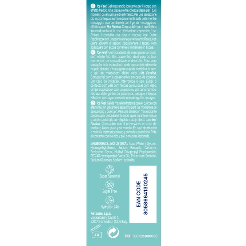 CONTROL – Ice Feel 3in1 Gleitgel mit Kühleffekt, 200 ml